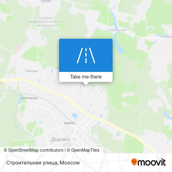 Строительная улица map