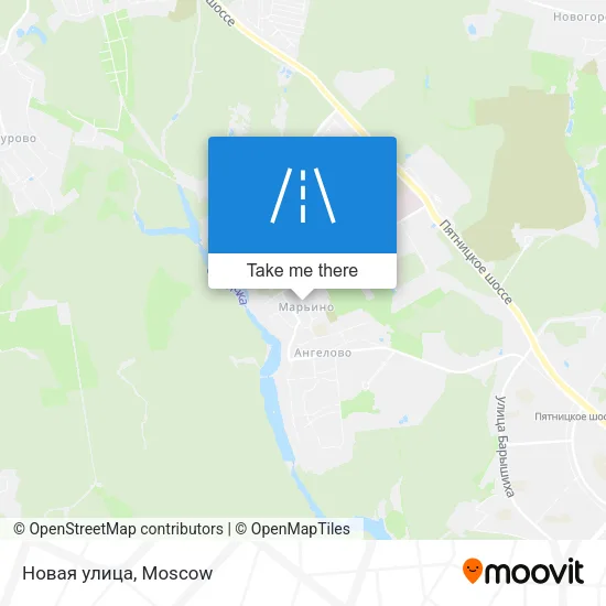 Новая улица map