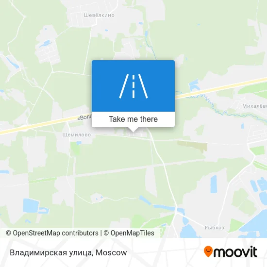 Владимирская улица map