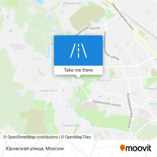 Юровская улица map