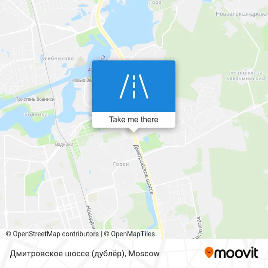 Дмитровское шоссе (дублёр) map