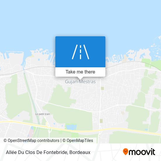 Allée Du Clos De Fontebride map