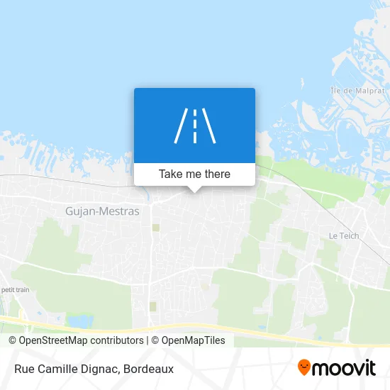 Rue Camille Dignac map