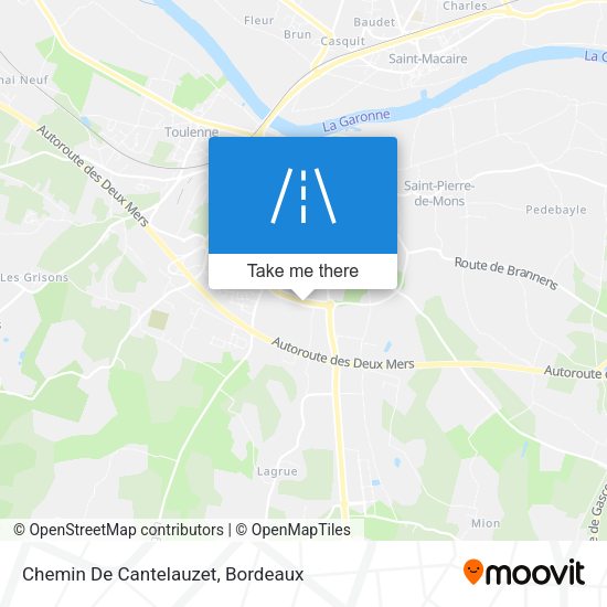 Chemin De Cantelauzet map