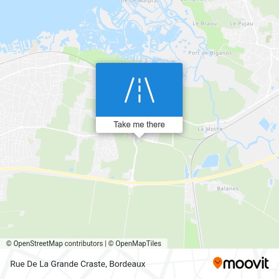 Rue De La Grande Craste map