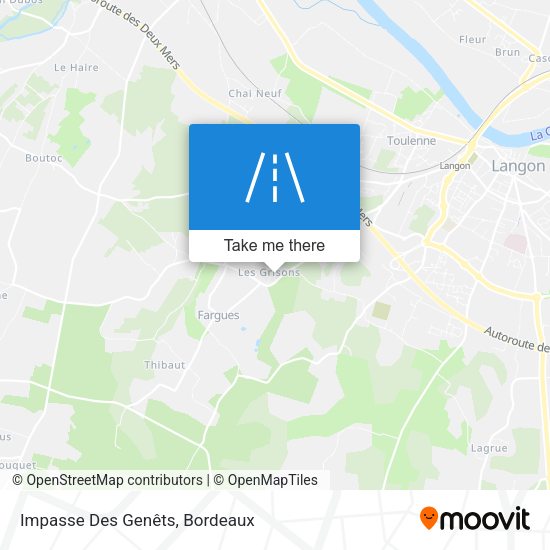Impasse Des Genêts map