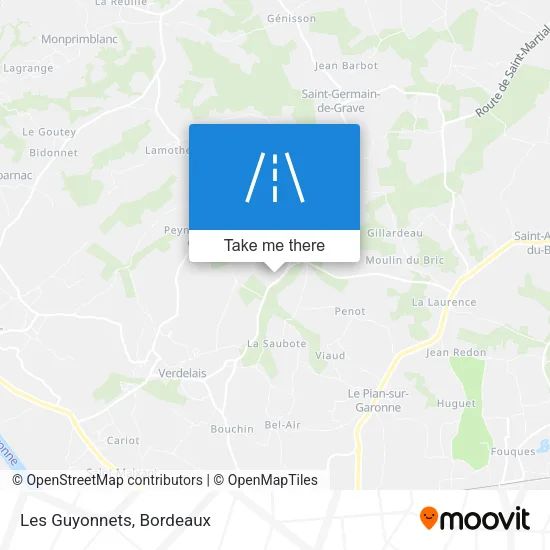 Les Guyonnets map