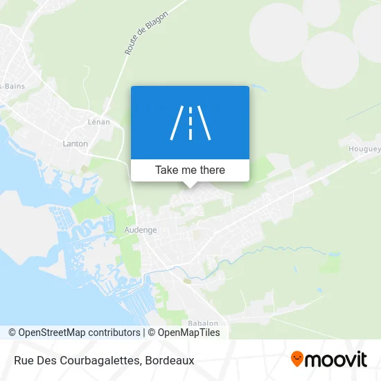 Rue Des Courbagalettes map