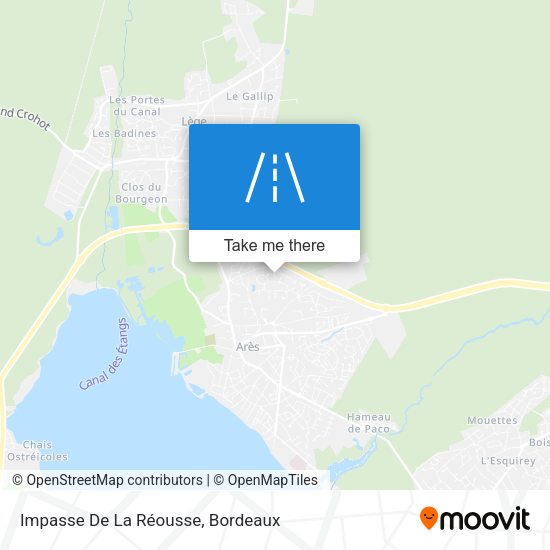 Impasse De La Réousse map