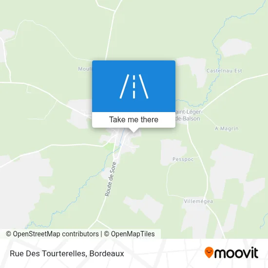 Rue Des Tourterelles map