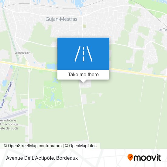 Avenue De L'Actipôle map
