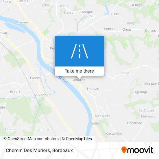 Chemin Des Mûriers map