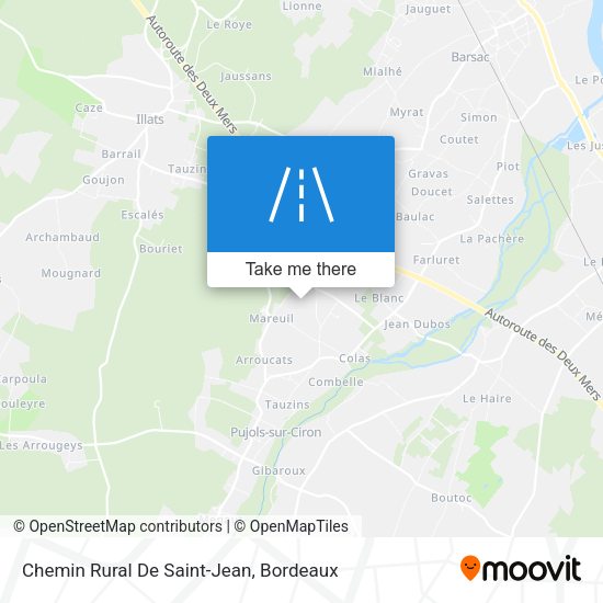 Chemin Rural De Saint-Jean map