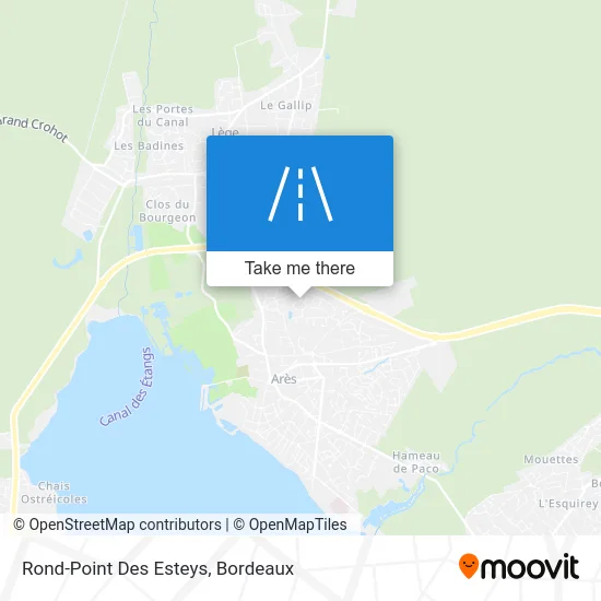 Rond-Point Des Esteys map