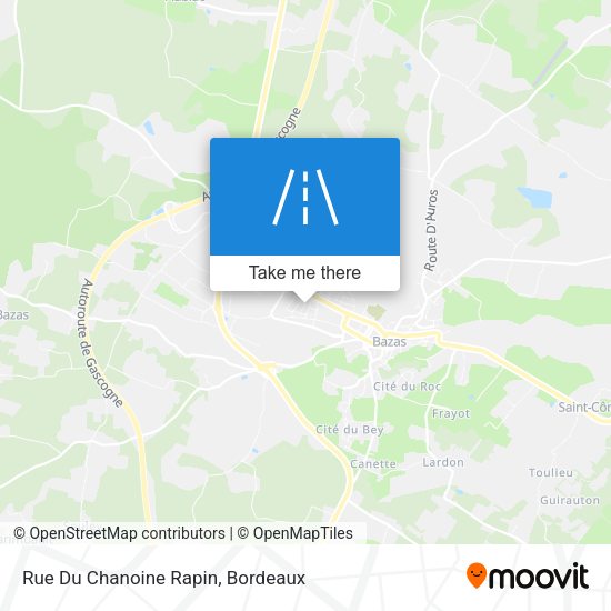 Rue Du Chanoine Rapin map