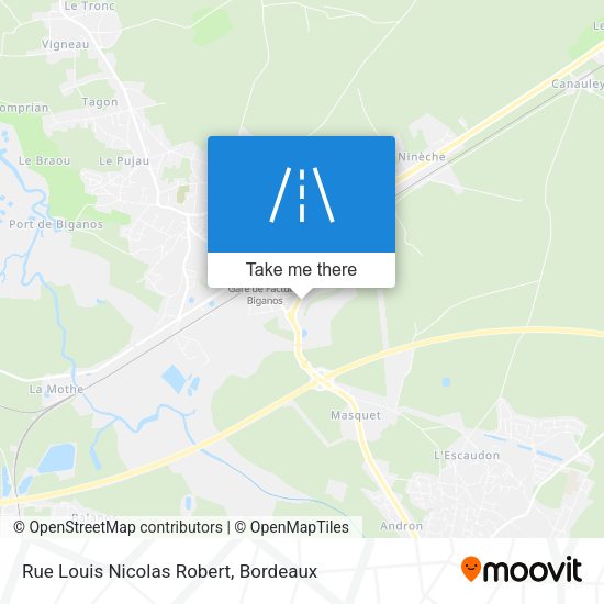 Rue Louis Nicolas Robert map