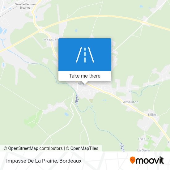 Impasse De La Prairie map