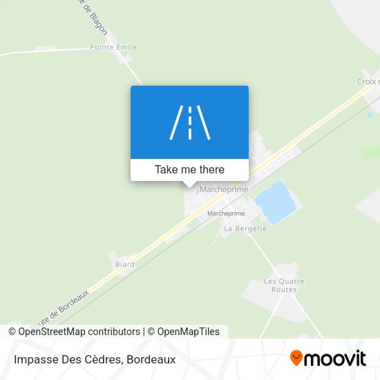 Impasse Des Cèdres map