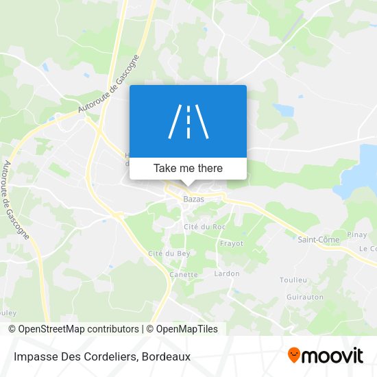 Impasse Des Cordeliers map