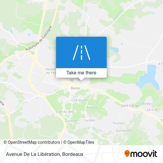 Avenue De La Libération map