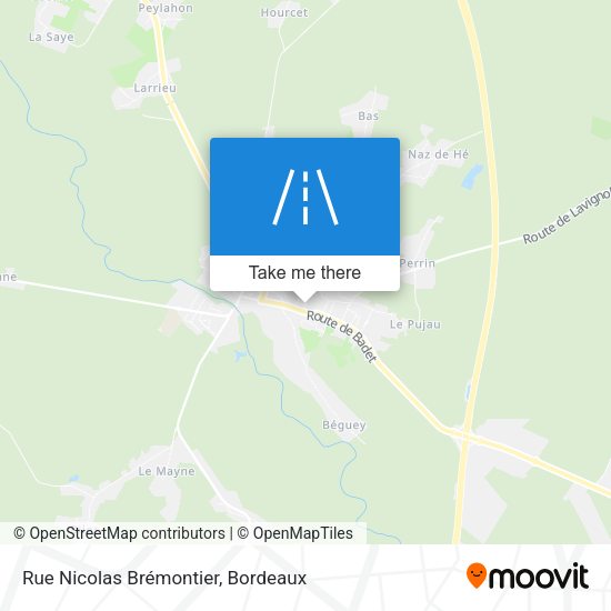Rue Nicolas Brémontier map