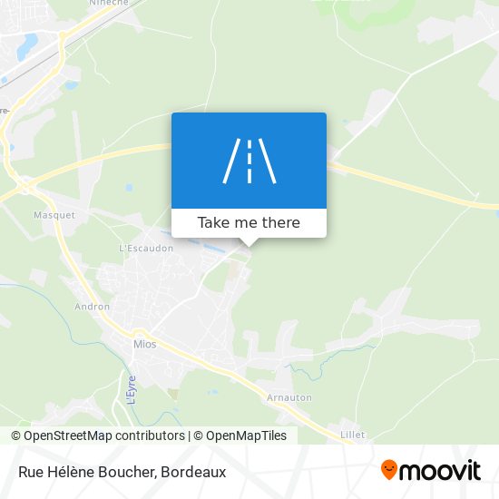 Rue Hélène Boucher map
