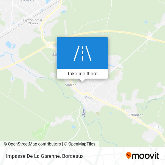 Impasse De La Garenne map