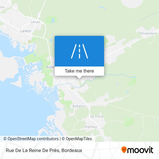 Rue De La Reine De Près map