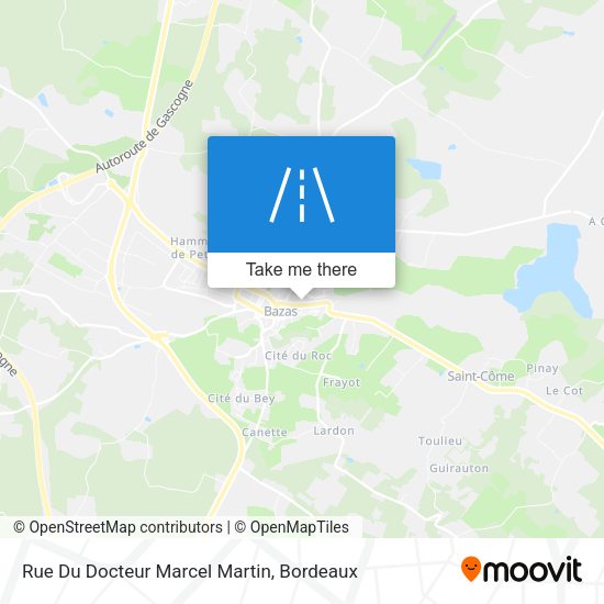 Rue Du Docteur Marcel Martin map