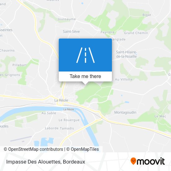 Impasse Des Alouettes map