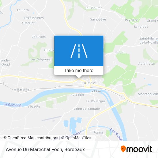 Avenue Du Maréchal Foch map