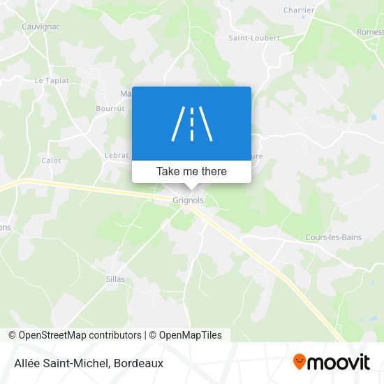 Allée Saint-Michel map