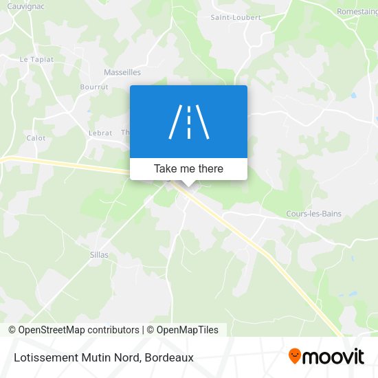 Lotissement Mutin Nord map