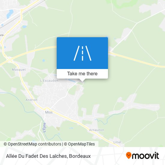 Allée Du Fadet Des Laîches map
