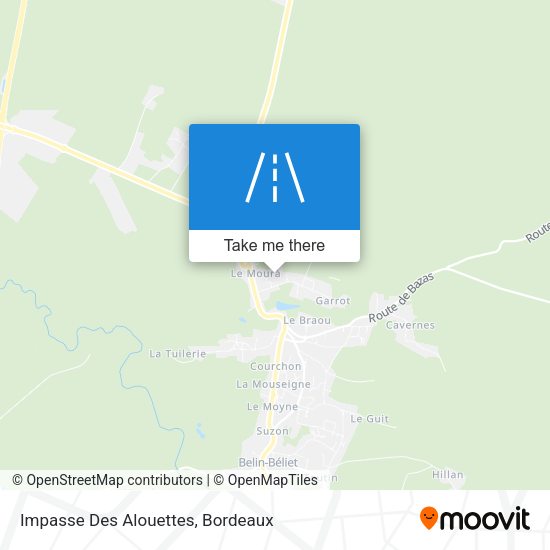 Impasse Des Alouettes map