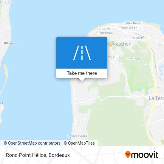 Rond-Point Hélios map