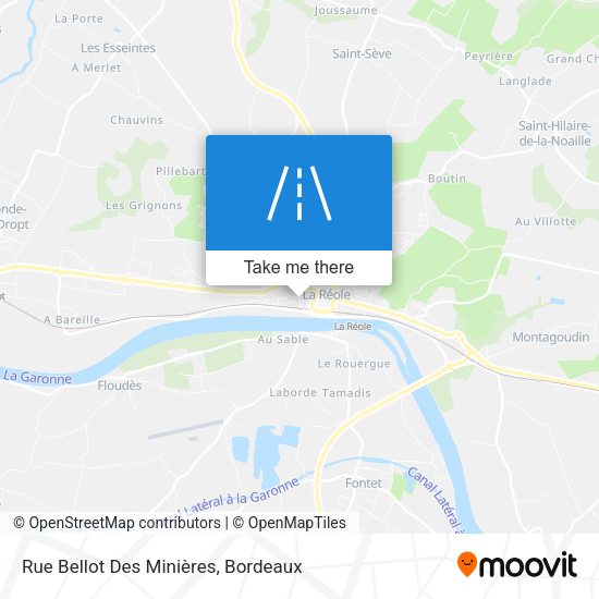 Rue Bellot Des Minières map