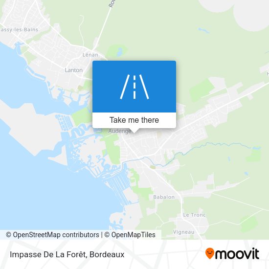 Impasse De La Forêt map