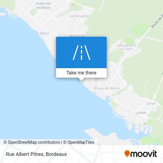 Rue Albert Pitres map