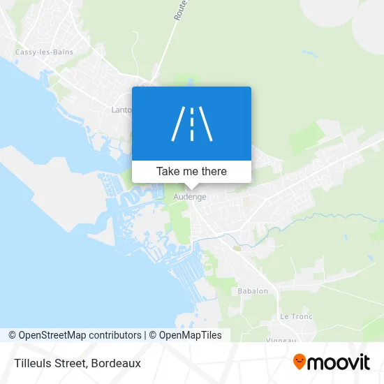 Rue Des Tilleuls map