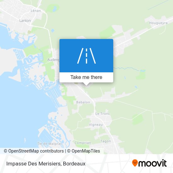 Impasse Des Merisiers map