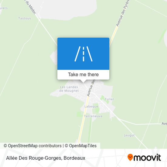 Allée Des Rouge-Gorges map