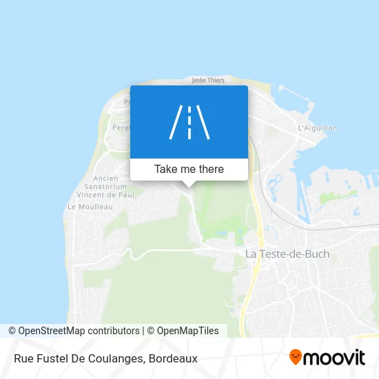 Rue Fustel De Coulanges map