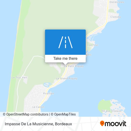 Impasse De La Musicienne map