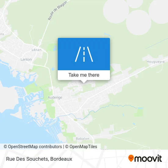 Rue Des Souchets map