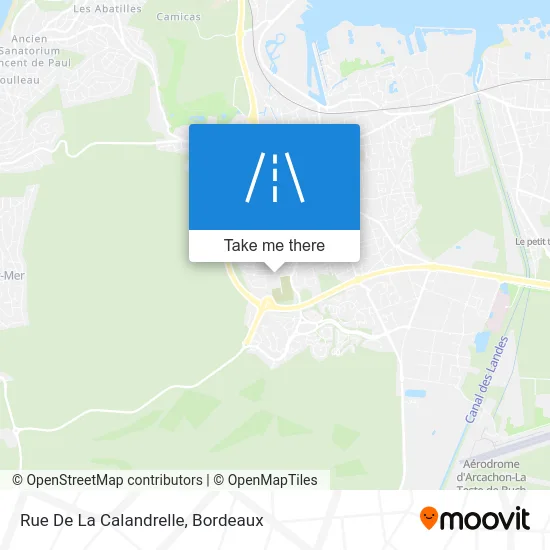 Rue De La Calandrelle map