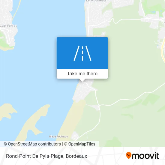 Rond-Point De Pyla-Plage map