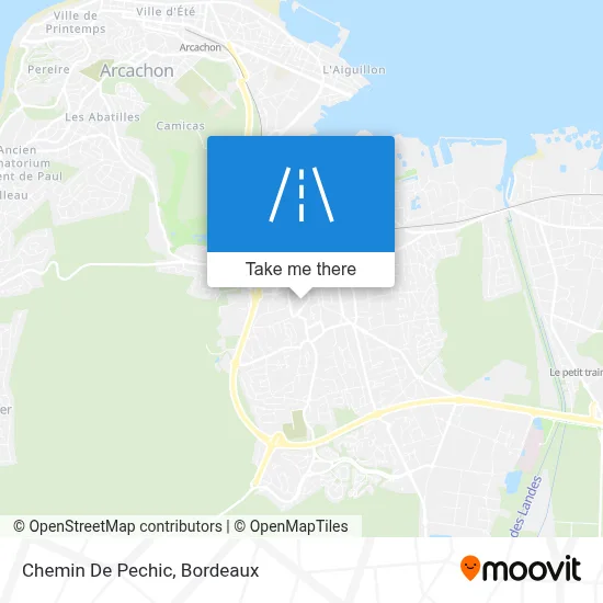 Chemin De Pechic map