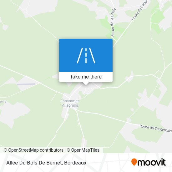 Allée Du Bois De Bernet map