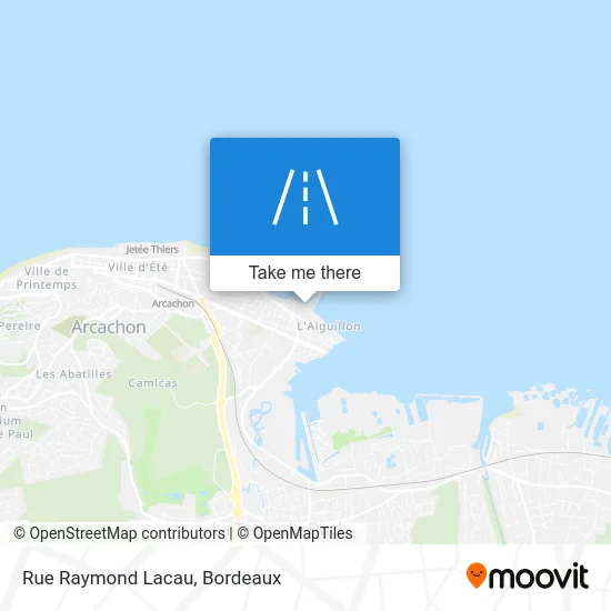 Rue Raymond Lacau map